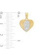 Thumbnail Image 1 of Heart Our Lady of Guadalupe Necklace Charm in 10K Two-Tone Gold