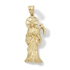 Thumbnail Image 0 of Santa Muerte Necklace Charm in 10K Gold