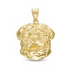 Thumbnail Image 0 of Pug Necklace Charm in 10K Gold Casting