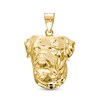 Thumbnail Image 0 of Bullmastiff Necklace Charm in 10K Gold Casting