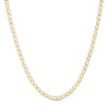 Thumbnail Image 1 of 3.4mm Diamond-Cut Mariner Chain Necklace in 10K Hollow Gold - 18"