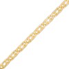 Thumbnail Image 1 of 4.25mm Diamond-Cut Bird's Eye Chain Bracelet in 10K Hollow Gold - 8.5"