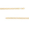Thumbnail Image 1 of 4.25mm Diamond-Cut Bird's Eye Chain Bracelet in 10K Hollow Gold - 8.5"