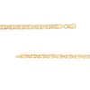 Thumbnail Image 2 of 4.25mm Diamond-Cut Bird's Eye Chain Bracelet in 10K Hollow Gold - 8.5"