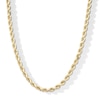 Thumbnail Image 0 of 3.6mm Diamond-Cut Rope Chain Necklace in 10K Semi-Solid Gold - 18"