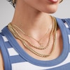 Thumbnail Image 3 of 10K Semi-Solid Gold Diamond-Cut Rope Chain - 18"