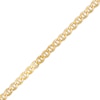 Thumbnail Image 0 of 4.25mm Diamond-Cut Mariner Chain Bracelet in 10K Hollow Gold - 7.5"