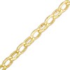 Thumbnail Image 1 of 5.4mm Oval Rolo Chain Bracelet in 10K Hollow Gold - 7.5"