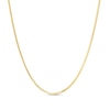 Thumbnail Image 0 of 1.15mm Serpentine Chain Necklace in 10K Solid Gold - 18"