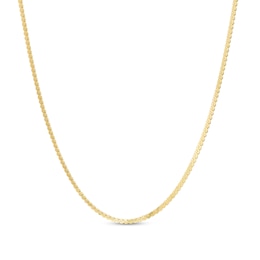 1.15mm Serpentine Chain Necklace in 10K Solid Gold - 18&quot;