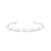 Thumbnail Image 1 of 1/10 CT. T.W. Diamond Bangle Bracelet in Sterling Silver