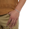 Thumbnail Image 3 of 1/10 CT. T.W. Diamond Bangle Bracelet in Sterling Silver