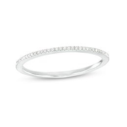 1/20 CT. T.W. Diamond Dainty Ring in Sterling Silver