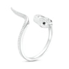 1/20 CT. T.W. Diamond Snake Wrap Ring in Sterling Silver