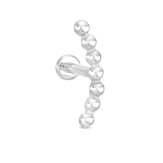 Titanium Beaded Crawler Stud - 18G 5/16"