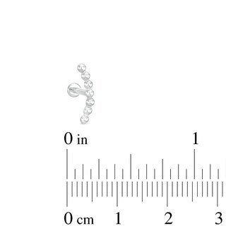 Titanium Beaded Crawler Stud - 18G 5/16"