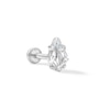 Thumbnail Image 1 of Titanium CZ Kite Shaped Stud - 18G 5/16"