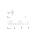 Thumbnail Image 1 of Titanium CZ Kite Shaped Stud - 18G 5/16"