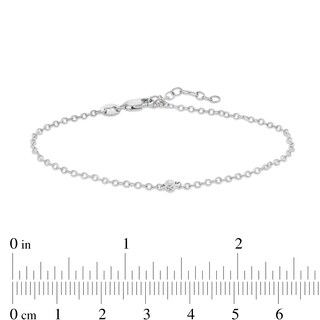 Diamond Accent Bracelet in Sterling Silver
