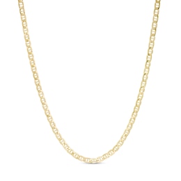 2.4mm Mariner Chain Necklace in 14K Hollow Gold - 20&quot;