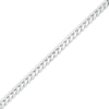 Thumbnail Image 1 of Made in Italy 3.3mm Cuban Curb Chain Anklet in Solid Sterling Silver - 10"