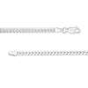 Thumbnail Image 2 of Made in Italy 3.3mm Cuban Curb Chain Anklet in Solid Sterling Silver - 10"