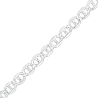 Made in Italy 5.2mm Diamond-Cut Mariner Chain Bracelet in Solid Sterling Silver - 8.5"