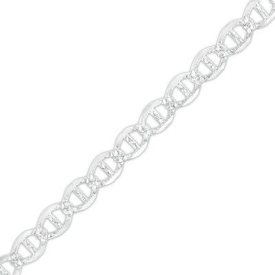 Made in Italy 5.2mm Diamond-Cut Mariner Chain Bracelet in Solid Sterling Silver - 8.5"
