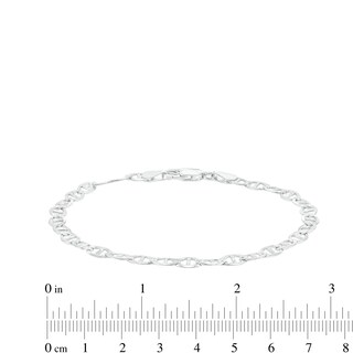 Made in Italy 5.2mm Diamond-Cut Mariner Chain Bracelet in Solid Sterling Silver - 8.5"