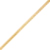 Thumbnail Image 0 of 2.9mm Oval Tight Curb Chain Bracelet in 10K Hollow Gold - 7.5"