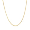 Thumbnail Image 1 of 10K Hollow Gold Tight Curb Oval Chain - 20"