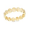 Thumbnail Image 1 of Cubic Zirconia Smiley Face Ring in 10K Solid Gold