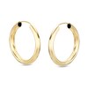 Thumbnail Image 0 of 15mm Continuous Hoop Earrings in 14K Hollow Gold