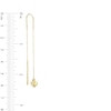 Thumbnail Image 1 of Heart Threader Earrings in 10K Gold