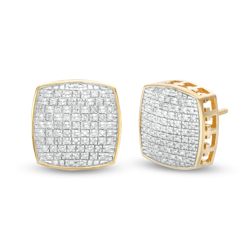 10 ct. t.w. Diamond Stud Earrings in 14kt Yellow Gold