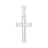 Thumbnail Image 0 of Small X Cross Necklace Charm in Sterling Silver