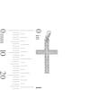 Thumbnail Image 3 of Sterling Silver CZ Small Cross Charm