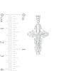 Thumbnail Image 2 of Sterling Silver Filigree Border Crucifix Necklace Charm