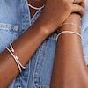 Thumbnail Image 3 of Cubic Zirconia Pear Cuff Bracelet in Solid Sterling Silver