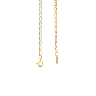 2.5mm Mariner Chain Necklace in 10K Hollow Gold - 15"