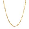 Thumbnail Image 1 of 2.7mm Woven Link Chain Necklace in 10K Hollow Gold - 18"