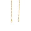 Thumbnail Image 1 of 2.7mm Woven Link Chain Necklace in 10K Hollow Gold - 18"