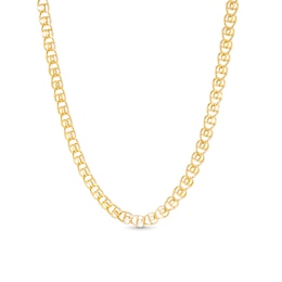 3.9mm Diamond-Cut Chain Necklace in 10K Hollow Gold - 20&quot;