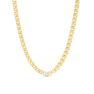3.9mm Diamond-Cut Chain Necklace in 10K Hollow Gold - 20"