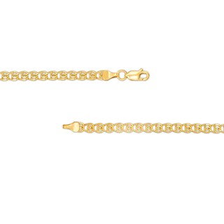 3.9mm Diamond-Cut Chain Necklace in 10K Hollow Gold - 20"