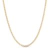 Thumbnail Image 0 of Made in Italy 2.7mm Diamond-Cut Wheat Chain Necklace in 10K Hollow Gold - 20"