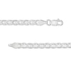 Thumbnail Image 2 of Made in Italy 3.5mm Diamond-Cut Mariner Chain Necklace in Solid Sterling Silver - 20"