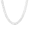 Thumbnail Image 1 of Made in Italy 4.6mm Diamond-Cut Mariner Chain Necklace in Solid Sterling Silver - 22"