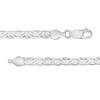 Thumbnail Image 2 of Made in Italy 4.6mm Diamond-Cut Mariner Chain Necklace in Solid Sterling Silver - 22"