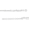 Thumbnail Image 2 of Made in Italy 1.5mm Diamond-Cut Double Woven Link Bead Chain Necklace in Solid Sterling Silver - 16&quot; + 2&quot;